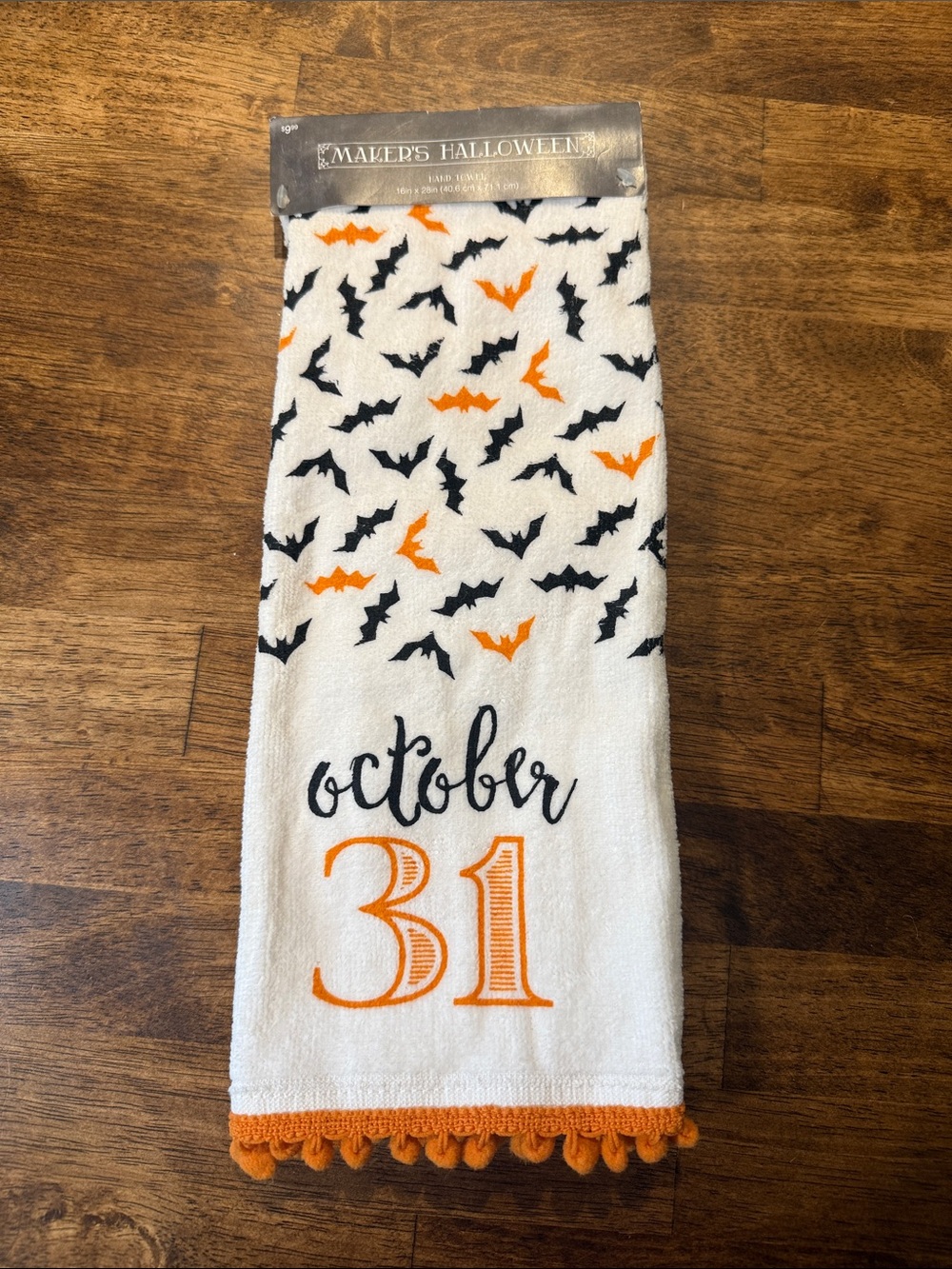 NWT Halloween Kitchen Hand Towel